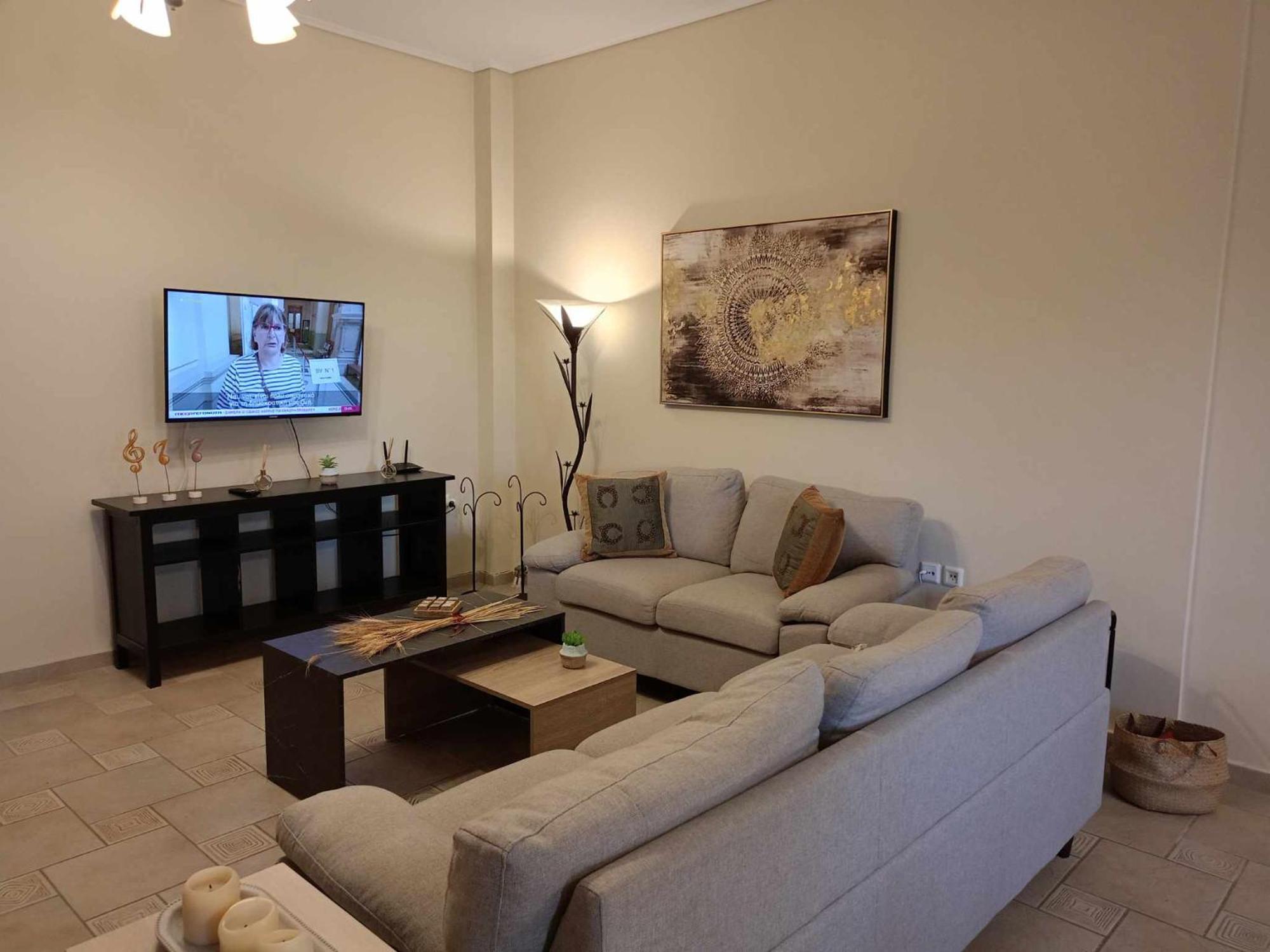 Comfortable Apartment In Kiato Exteriér fotografie